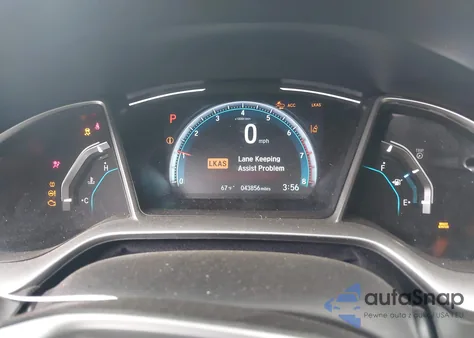 2020 Honda Civic Ex from USA, damaged, VIN 19XFC1F32LE013448